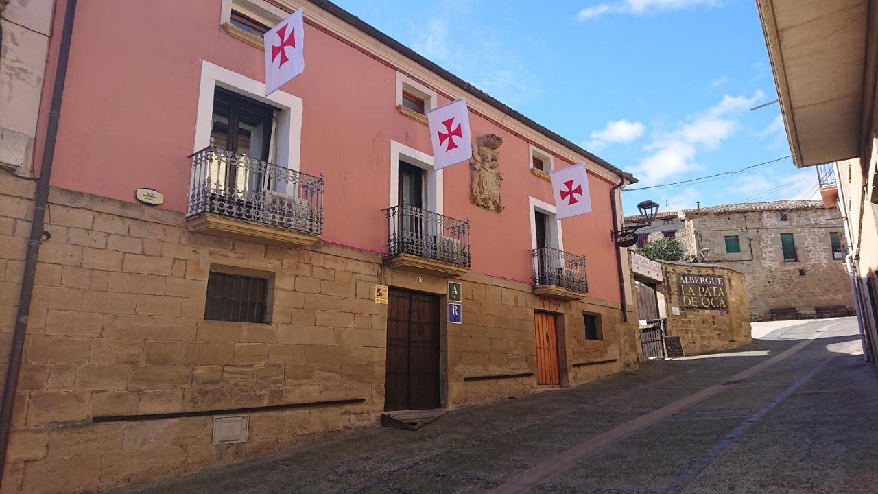 Hostal Rural La Pata De Oca Y Albergue Solo Por Peregrinos Hotel Torres del Rio Kültér fotó