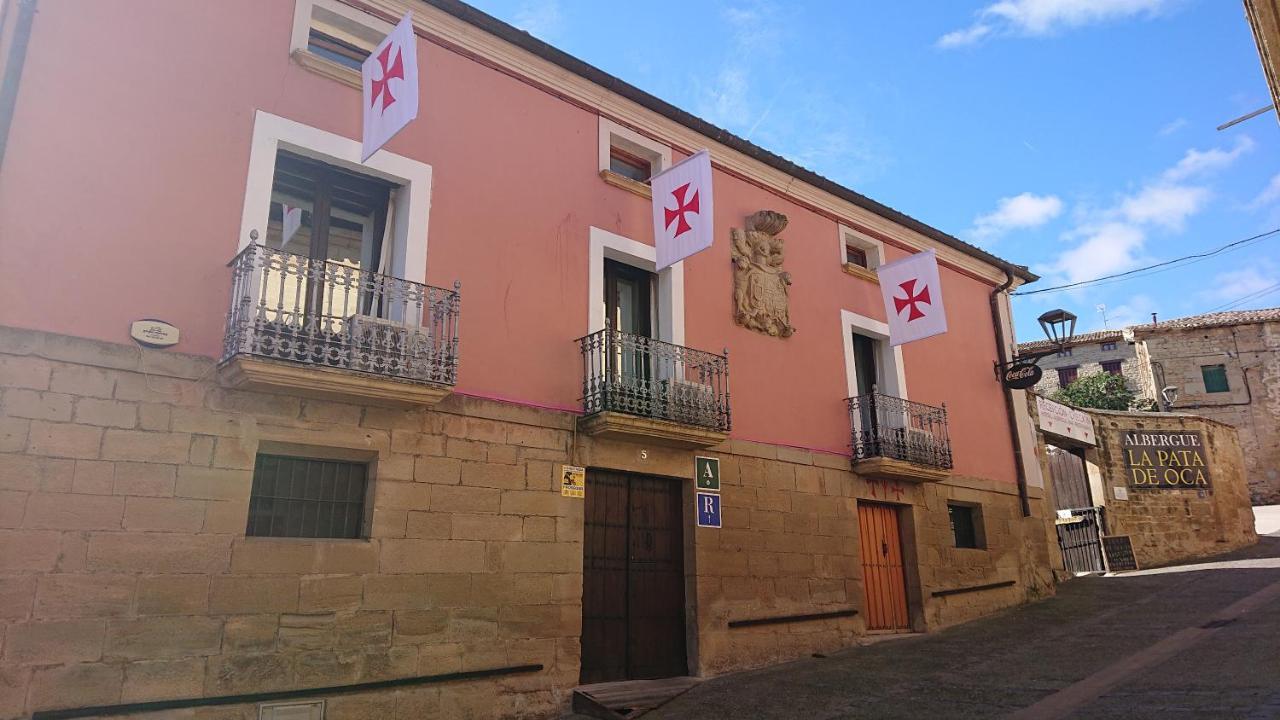 Hostal Rural La Pata De Oca Y Albergue Solo Por Peregrinos Hotel Torres del Rio Kültér fotó